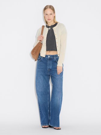 Holzweiler Slim Cashmere Cardigan - Ecru - Women's - Small