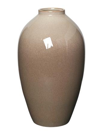 Vase 'Ingrid' L Keramik Brown Broste Copenhagen