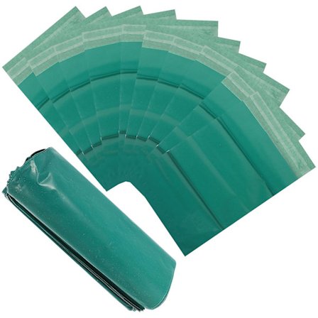 100 st självtätande kuvertpåsar Tamponghållare Logistikförpackningspåsar