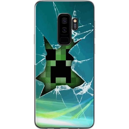 Yhteensopiva Puhelinkuori Samsung Samsung Galaxy S9+ MineCraft
