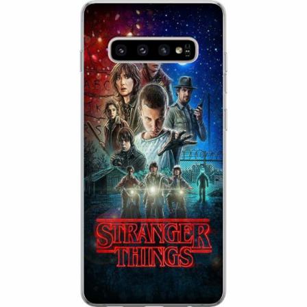Samsung Galaxy S10+ Mjukt Skal - Stranger Things