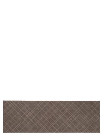Floormat Polyamide, 200X67 Cm, Lines Design Beige Tica Copenhagen