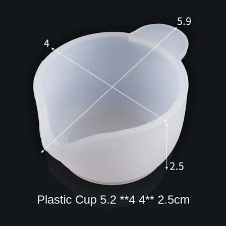 Silikonbägare Mätkopp G G