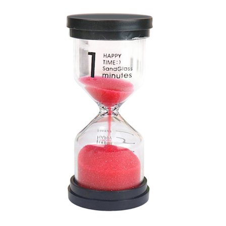 Glas Sandglas Timer Klart Glas Sandglas Ornament Personlig skrivbordsdekoration