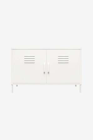 Dorel Home - Skap med to dører Mission District - Hvit - Skjenker & sideboards - Fra Homeroom