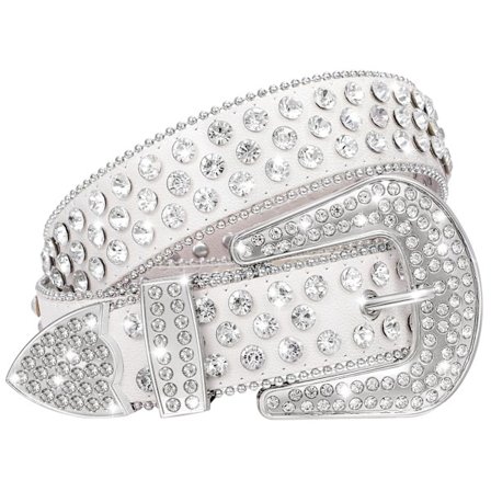 Rhinestone skinnbelte Dekorert Western Cowgirl Rhinestone belte
