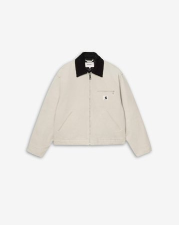 W' OG DETROIT JACKET - FLEUR DE SEL/BLACK M
