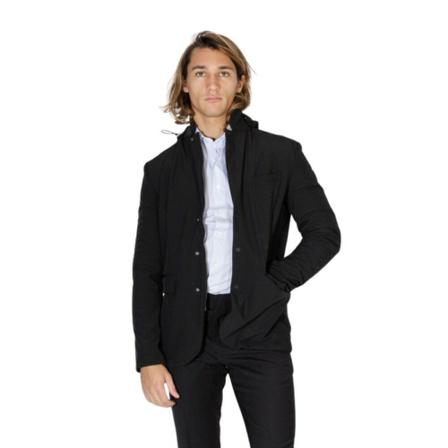 Ciesse Piumini, Coats Czarny, Mężczyzna, Rozmiar: L