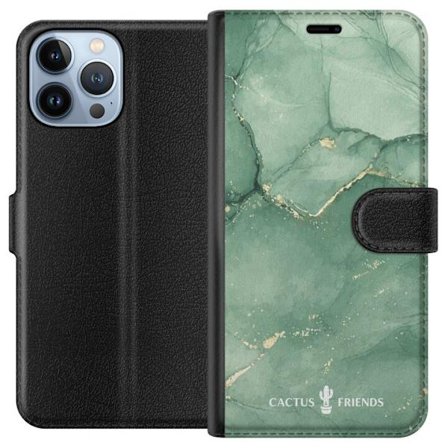 Kompatibel Tegnebogsetui til Apple Apple iPhone 13 Pro Max Cactus and Friends – JadeVeins