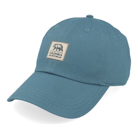 Columbia - Bleu unconstructed Casquette - Provisions Ball Cap Everblue Woven Dad Cap @ Hatstore