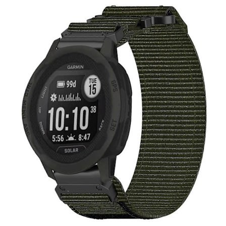 20mm Nylon Klockarmband För Garmin Instinct 2S