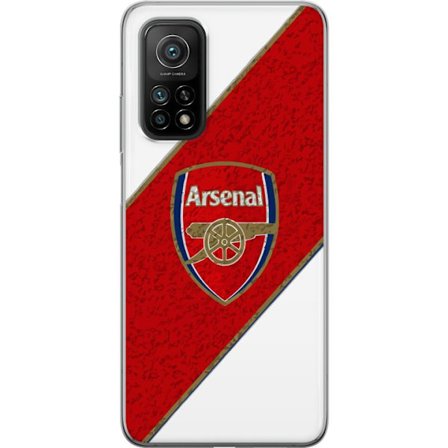 Kompatibelt Mobilskal till Xiaomi Xiaomi Mi 10T Pro 5G Moschino Toy teddybjörn med enkel tecknad design, brun björn med vit tröja och tydlig logoty