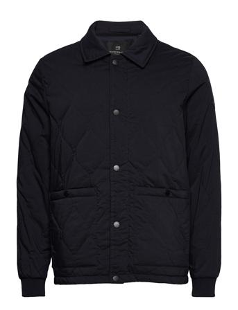 Classic Quilted Cotton-Blend Jacket Blue Scotch & Soda