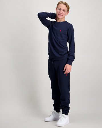 U.S. Polo Assn. DHM BB Jogger Blau Hosen Jungen - Kids Brand Store