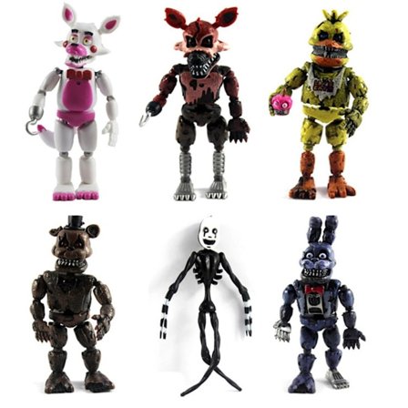 FNAF Leksaker Action Figurer STIL