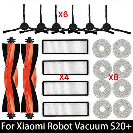 Til Robotstøvsuger S20+ / B108GL / B108CN Reservedele og Tilbehør