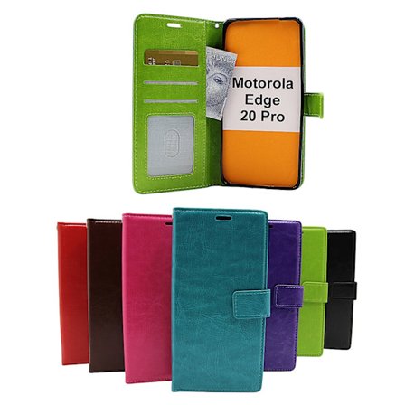Crazy Horse Wallet Motorola Edge 20 Pro