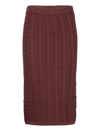 Esbraidy Skirt Knit Brown Esme Studios