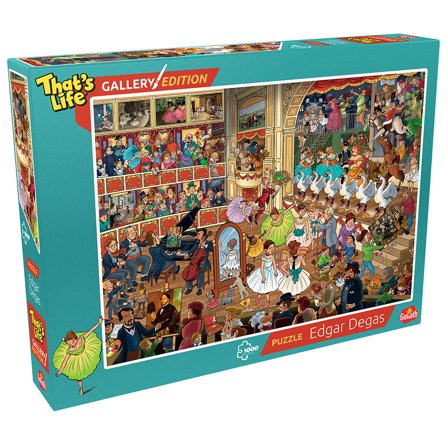 That's Life Edgar Degas Palapeli 1000p