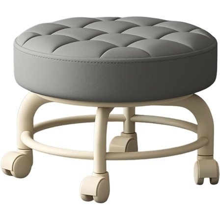 Låg Rullpall med Hjul Kraftig Rullpall 360 Graders Rotation för Hemstädning Garage Fix Pall Arbete Golvrengöring