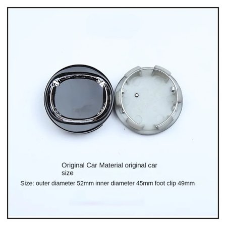 4 stk. Bil Nav Senterkopp 52mm 56mm Felg for Mazda 3 6 CX4 CX5 CX6 Family323 Axela Atenza Bilhjul Modifikasjon Reservedeler