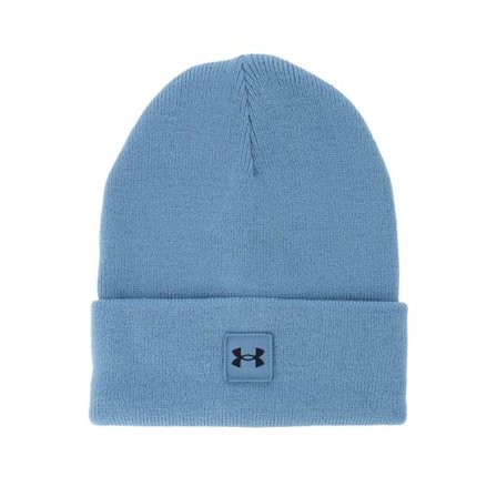 Under Armour - Blå cuff Beanie - Halftime Cuff Blue Smoke Cuff @ Hatstore