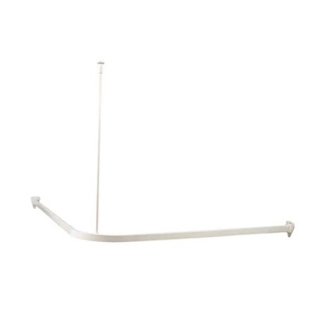 Arrow Safir Suihkuverhotanko hopea, 900 x 900 mm, kattokiinnityksellä, Kylpyhuone