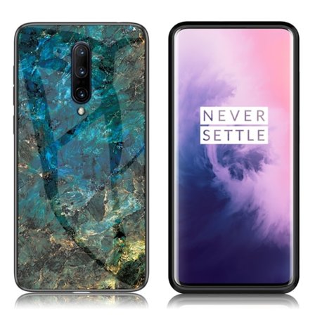 Fantasy Marble OnePlus 7 Pro cover - Smaragd