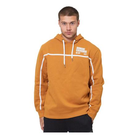 Armani Exchange, Hoodies Oranje, Heren, Maat:L