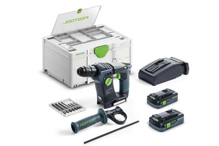 Festool BHC 18 HPC 4,0 I-Plus Borrhammare med batteri och laddare, Maskiner