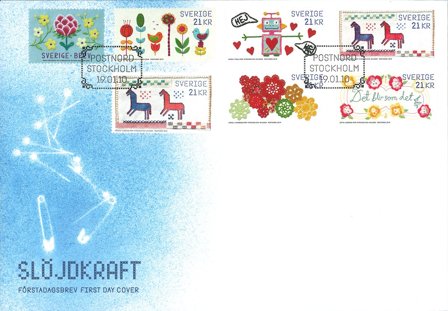 Sverige - Husflid - Førstedagskuvert