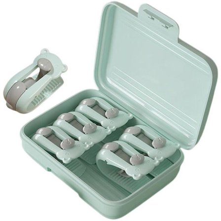 6 Cute Cartoon Quilt Clips Secure Needle-Free Bedding Fasteners - Compatible with Most Quilts