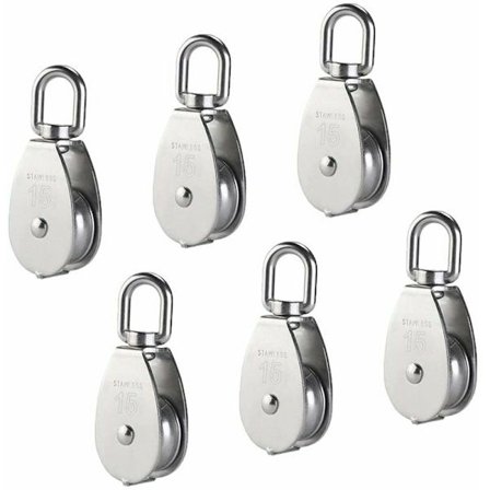 Ruostumattomasta teräksestä valmistettu nostokiinnike, yksinkertainen ja kaksinkertainen kiinnike (M15 (Sin DXGHC