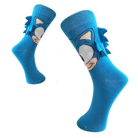 Tegneserie Sonic Mid-Calf Sokker[D]