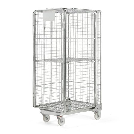 Nesting-Rollcontainer SHANNON, 400 kg Traglast, 825x720x1715 mm