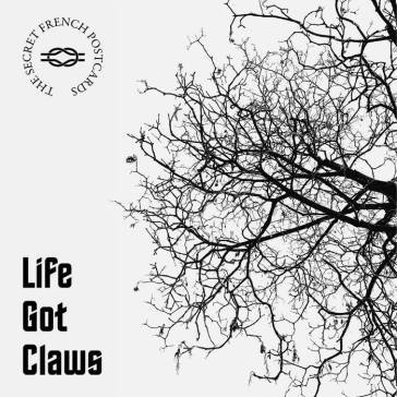 Life got claws - white edition SECRET FRENCH POSTCA
