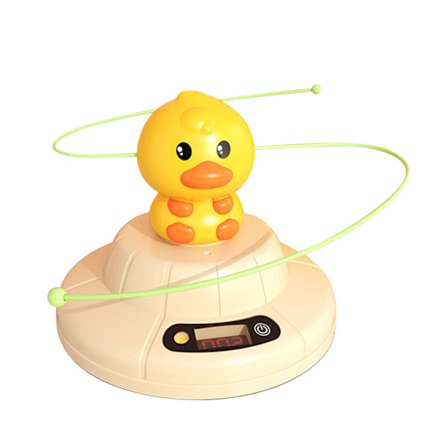 Söt tecknad djur hopprep maskin smart automatisk räkning hopp träning interaktion maskin med fjärrkontroll för hem gym fest