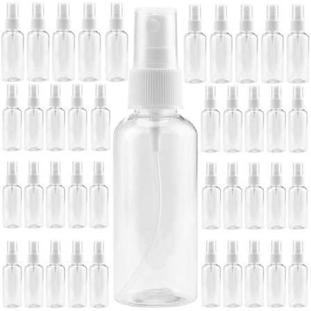 40-pack 100 ml Klar Sprayflaskor, Fin Mist Plast Sprayflaska