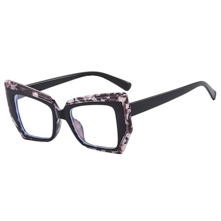 Anti-blå lys briller Uregelmæssig firkantet stel briller C1 C1