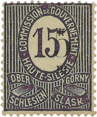 Øvre Schlesien 1920 - MICHEL 5 Pf - Postfrisk