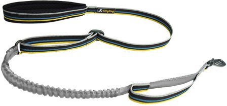 OllyDog Urban Trail Adjustable Spring Leash Anthracite - OllyDog
