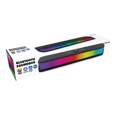 Bluetooth-soundbar RGB LED-valoilla / kompakti soundbar Bluetooth / LED soundbar -kaiuttimet