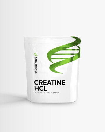 3 x Body Science Creatine HCl - 150g - Unflavoured - Kreatin, kosttillskott