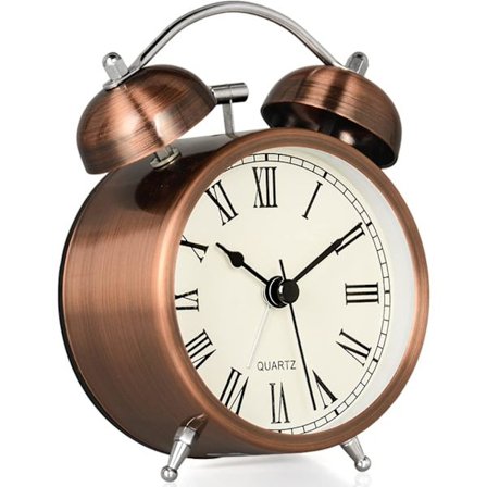 Vekkerklokke Seng Klokke med Nattlys Enkel å stille inn vekkerklokke Egnet for seng Snooze Vekkerklokke Egnet for tunge sovende