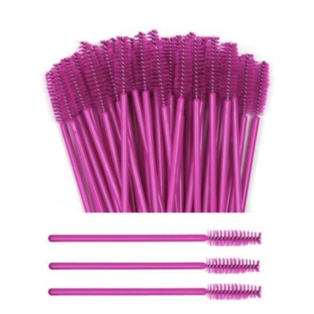 10-pack ögonfransborstar fransborste - Rosa