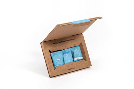 Napkin Letabs Sapone Compresso 3 Tabs Monofragranza Portofino