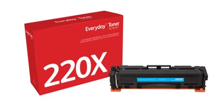 XEROX EVERYDAY CYAN TONER REPLACES HP 220X (W2201X) HIGH CAPACITY SUPL