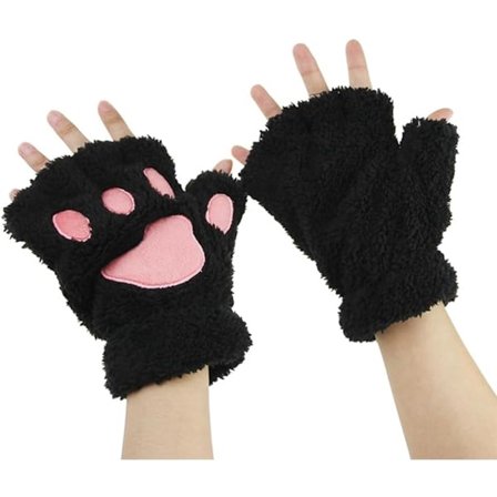 Handsker - Vinterhandsker - Halvfingerhandsker - Ekstra tykke handsker til mænd - Damehandsker