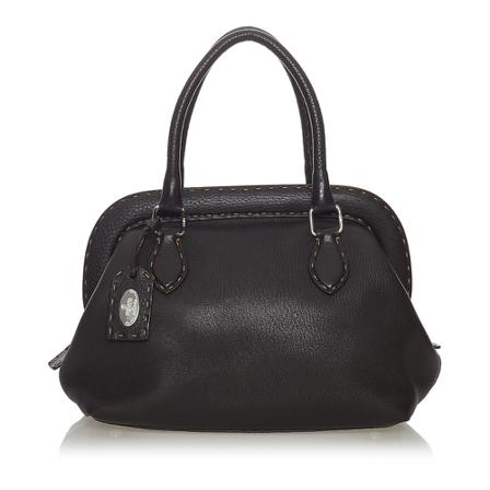 Fendi Vintage Pre-owned Tas , Zwart , Dames , Maat: ONE Size Vintage Tassen