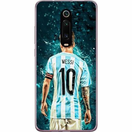 Xiaomi Mi 9t Pro Genomskinligt Skal Messi